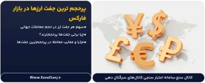 پرحجم‌ترین جفت ارزها در بازار فارکس