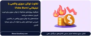 تفاوت-توکن-سوزی-واقعی-با-تبلیغاتی-(Fake-Burn)