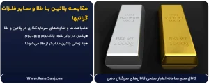 مقایسه-پلاتین-با-طلا-و-سایر-فلزات-گرانبها