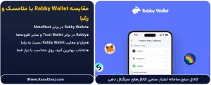 مقایسه-Rabby-Wallet-با-متامسک-و-رقبا